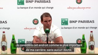 Roland-Garros - Nadal : 