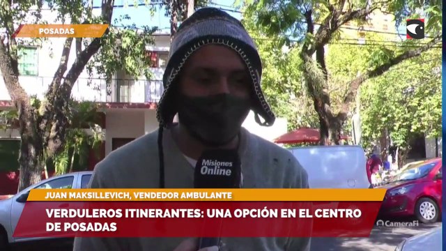 Verduleros Itinerantes: una opción en el centro de posadas