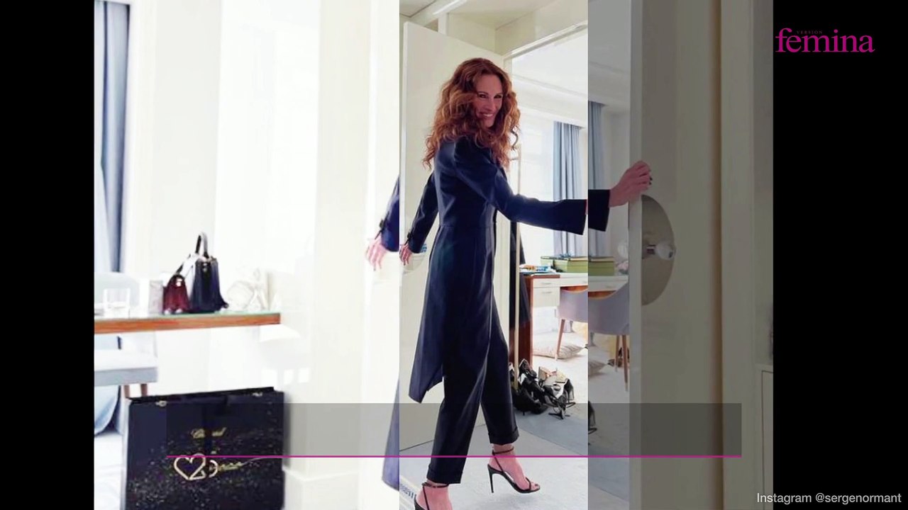 Julia Roberts n’est plus blonde… Elle fait renaître la coloration rousse qu’elle portait dans « Pretty Woman » dans les années 90