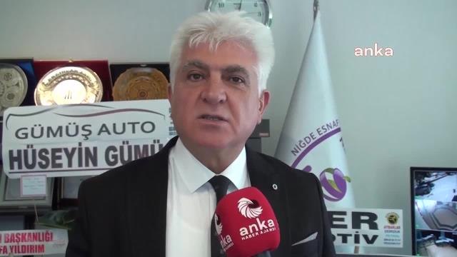 Niğde Esnaf ve Sanatlar Odası Başkanı Yeşil: Esnaf Zor Durumda. Bu Şekilde Devam Ederse Kapatan Esnaf Sayımız Çoğalır
