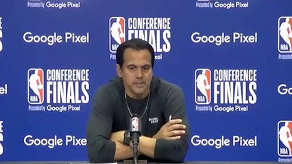 Erik Spoelstra after Thursday's Game loss to the Celtics
