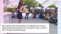 Cannes 2022 : Anne Hathaway fait le show dans des tenues stylées, devant son chéri Adam Shulman