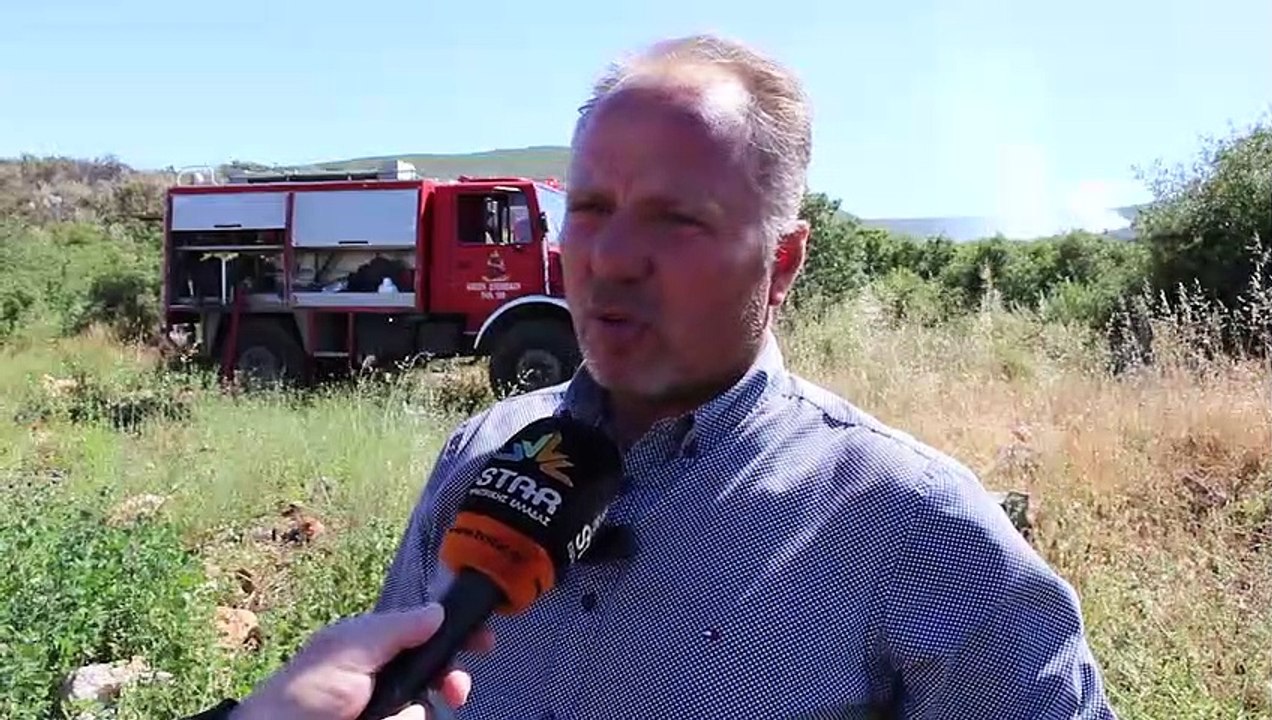 Υπό έλεγχο η φωτιά στο Κάστρο Ορχομενού