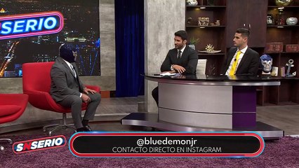 "Si me van a preguntar, estudia de lucha libre" 'Blue Demon Jr'