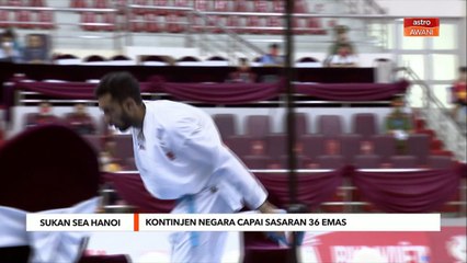 Sukan SEA Hanoi | Kontinjen negara capai sasaran 36 emas