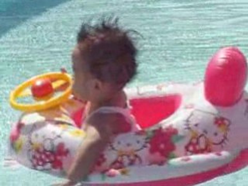 Birthday swimming2 float