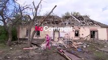 Ucraina, esplosioni nella notte, terrore, feriti e case distrutte