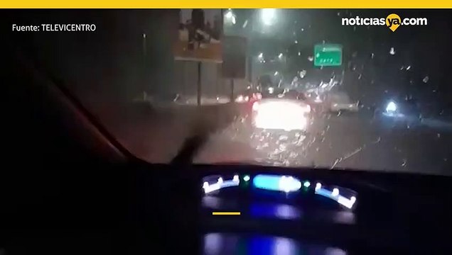 Fuertes lluvias e inundaciones azotaron la capital de Honduras, Tegucigalpa, el jueves.
