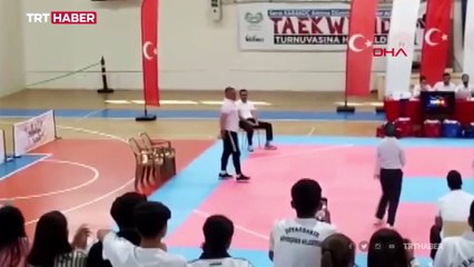 Antrenörden sporcusuna şiddet