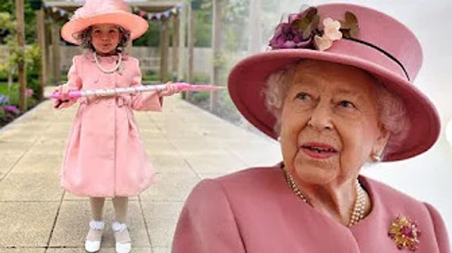 'Mini royal visit' Adorable Isla dresses as Queen to visit care home residents for Jubilee
