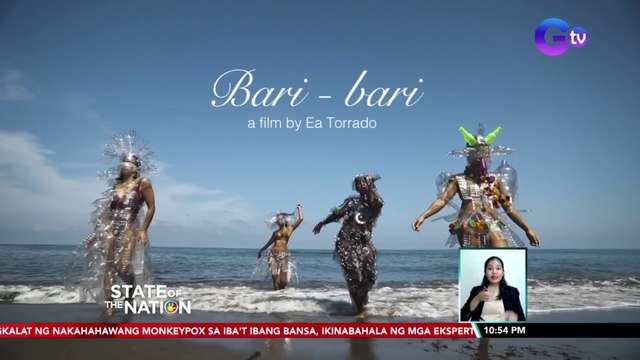 Pagrespeto sa kapwa at kalikasan, mensahe ng isang pelikulang tampok ang tradisyunal na sayaw ng La Union at costume na mula sa mga plastic | SONA