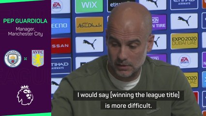 Descargar video: Guardiola prefers Premier League medal to Champions League glory