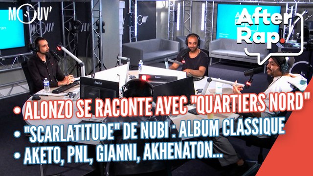 ALONZO se raconte avec Quartiers Nord , Scarlatitude de Nubi : un classique, PNL, Aketo...