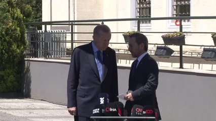 Cumhurbaşkanı Erdoğan: "Terör örgütlerinin bir güvenlik örgütü olan NATO'ya girmesine evet diyemeyiz"