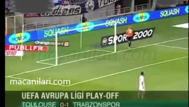 Toulouse FC 0-1 Trabzonspor 27.08.2009 - 2009-2010 European League Play-Off Round 2nd Leg