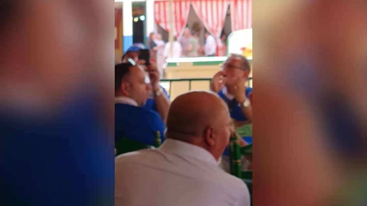 El impensable lugar de Sevilla con aficionados del Rangers 2 días después de perder la final
