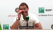 Nadal jokes that he's 'no longer the best'