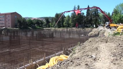 Bartın'da 5 bin kişilik caminin temeli töreni atıldı