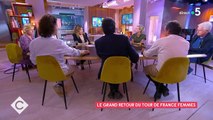 Marion Rousse sur le plateau de C à vous.