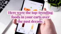 The Top Trending Foods in Your Carts Over the Past Decade