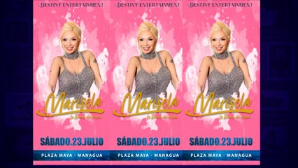 Marisela “La Dama de Hierro” anuncia concierto en Nicaragua