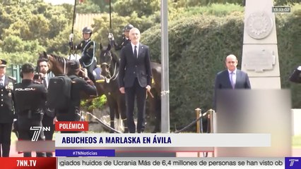Abucheos a Marlaska en Ávila
