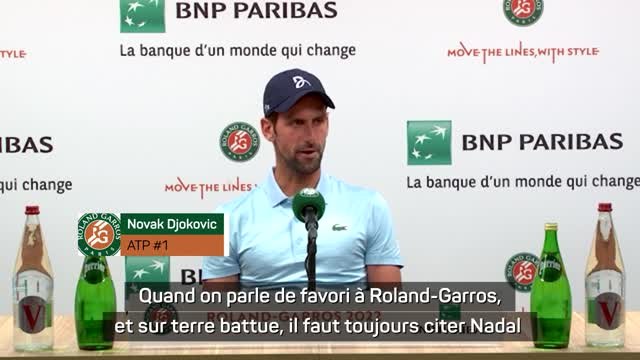 Roland-Garros - Djokovic : Quand on parle de favori ici, Nadal est toujours tout en haut de la liste