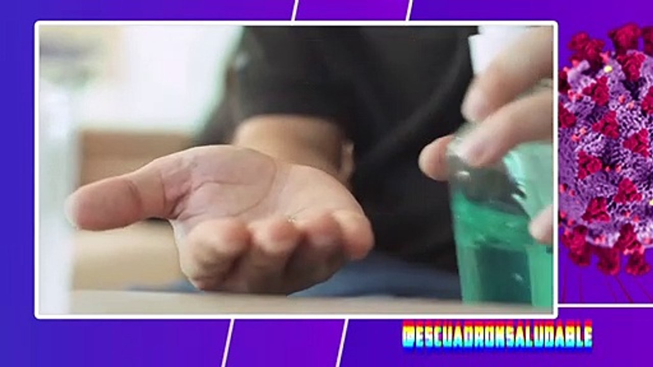 1-Escuadrón Saludable Tor el Aspersor y la importancia de desinfectar
