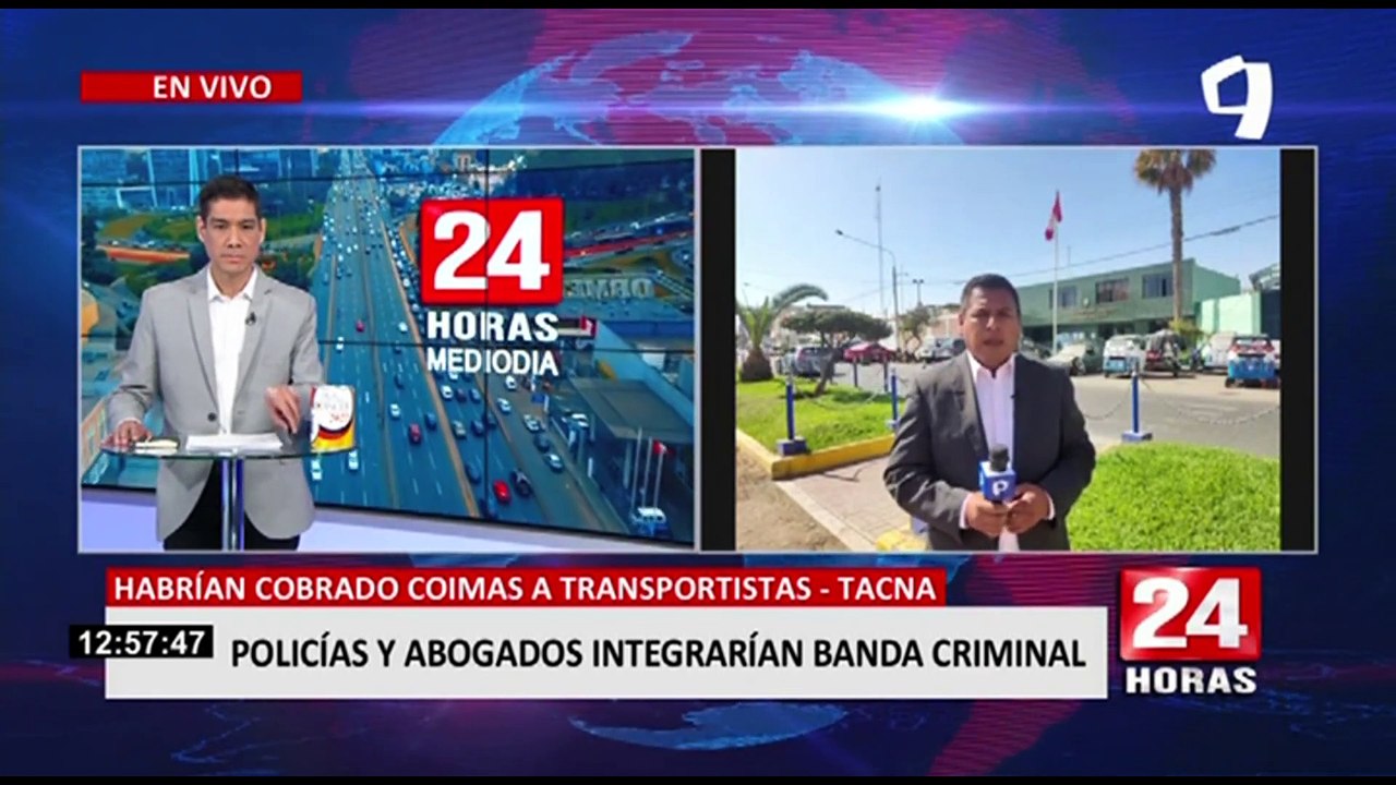 Tacna: policías y abogados conformarían organización criminal ‘Los Pulpos’