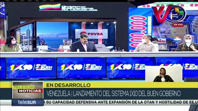 Presidente de Venezuela Nicolás Maduro anuncia la activación del sistema 1x10 de buen Gobierno