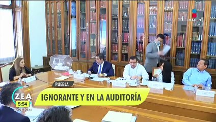 VIDEO: Titular de Auditoría de Puebla no sabe como se integra la cuenta pública