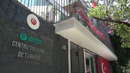 Yunus Emre Enstitüsü, Meksika'da ziyaretçilere kapılarını açtı