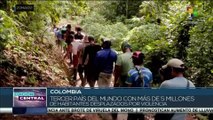 Colombia es la tercera nación a nivel mundial con mayor número de desplazados