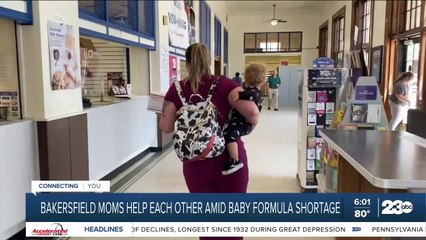 Bakersfield moms help each other amid baby formula shortage