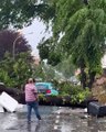Allemagne : Les images spectaculaires de la tornade qui a blessé près de 40 personnes, dont dix grièvement, et fait d'immenses dégâts en traversant le centre de Paderborn