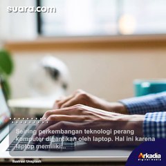 Laptop Meledak Diduga Gara-gara Terlalu Banyak Dipakai Kerja