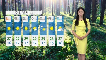 [날씨] 절기 '소만' 낮 더위...큰 일교차 주의 / YTN