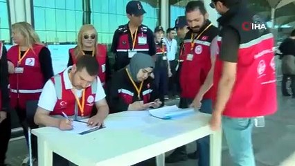 İstanbul'da 7,5'lik deprem tatbikatı... Dikkat çeken görüntüler