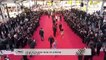 Incident hier soir au Festival de Cannes : Une femme quasiment nue pénètre sur le tapis rouge et se met à hurler avant d'être interpellée par la sécurité