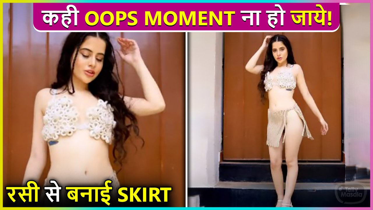 Urfi Javed Saved From Oops Moments, Wears Uniqu...