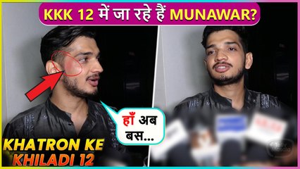 Munawar Faruqui's FIRST Reaction On His Entry In Khatron Ke Khiladi 12