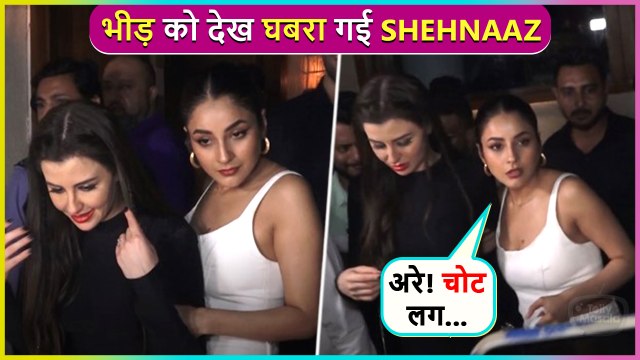Arey Chhot Lag Jayegi, Shehnaaz Gill To Paps As They Run Behind Her Car