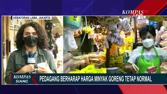 Pedagang Khawatir Soal Stok dan Harga Minyak Goreng Pasca Kembali Dibukanya Ekspor CPO