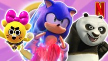 Sonic Prime, Kung Fu Panda y más   Avance de series animadas   Netflix
