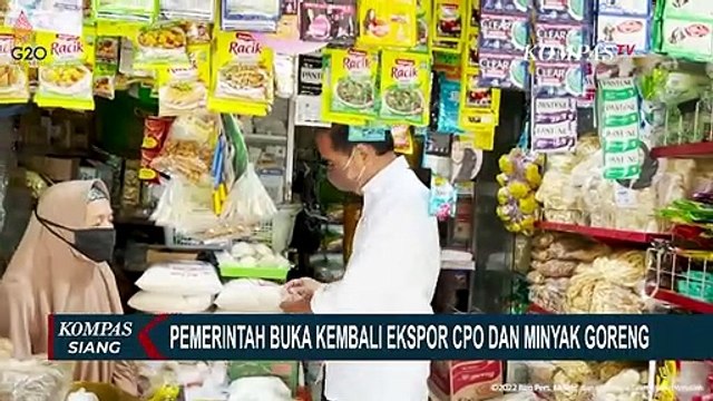 Masih Ada Warga Kesulitan dapat Minyak Goreng, Apa Alasan Pemerintah Kembali Buka Ekspor CPO?