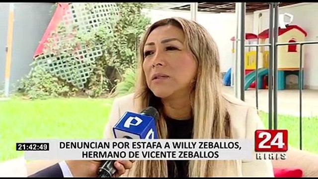 Denuncian a hermano de Vicente Zeballos de estafar a empresa con 3.5 millones de soles