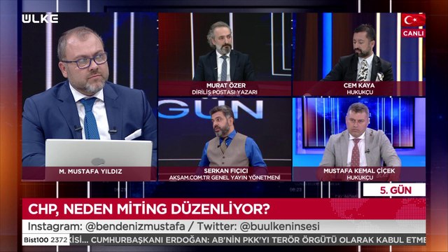 5. Gün |Sergen Fıçıcı| Cem Kaya | Murat Özer | Mustafa Kemal Çiçek | 20 Mayıs 2022