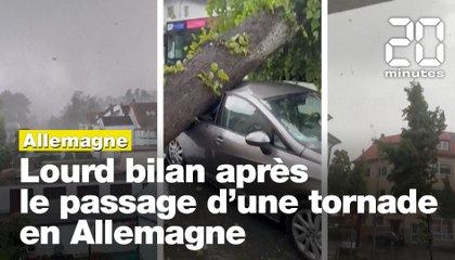 Allemagne : Les images de la tornade meurtrière