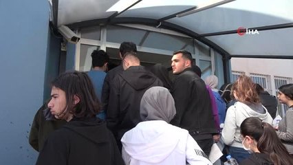 Sivas'ta YKS heyecanı erken yaşandı