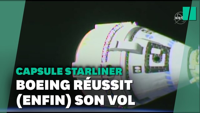 Premier arrimage à l'ISS réussi pour Starliner , la capsule de Boeing